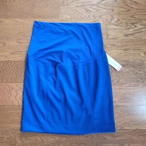 Liz Lange for Target Pencil Skirt Blue Maternity Size Large NWT